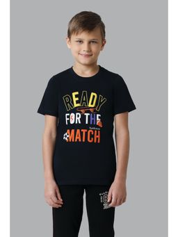 Van Heusen - Boys Smart Tech & Easy Stain Release T-Shirt - Navy